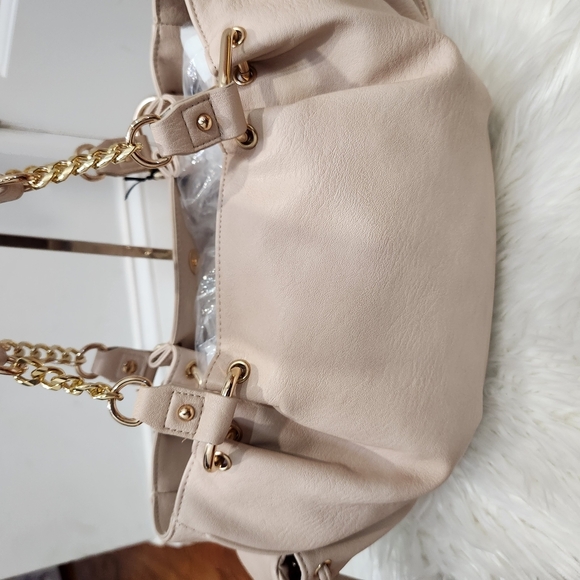🔹️Juicy Couture🔹️ Exclusive ROLLING ON satchel Shoulder Bag Sandstone - Picture 7 of 10